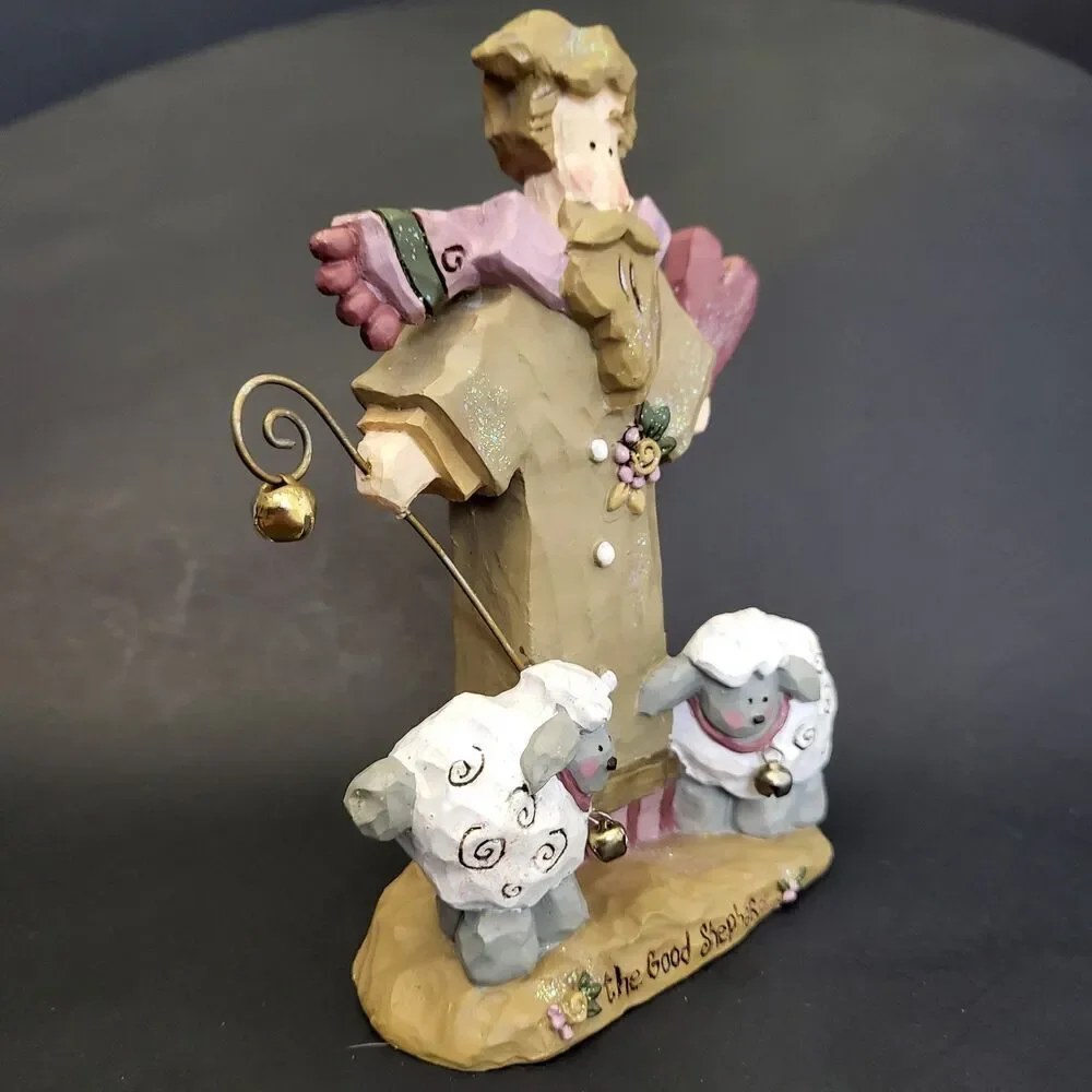 Kurt S. Adler The Good Shepherd Figurine Angel Heights No Box
